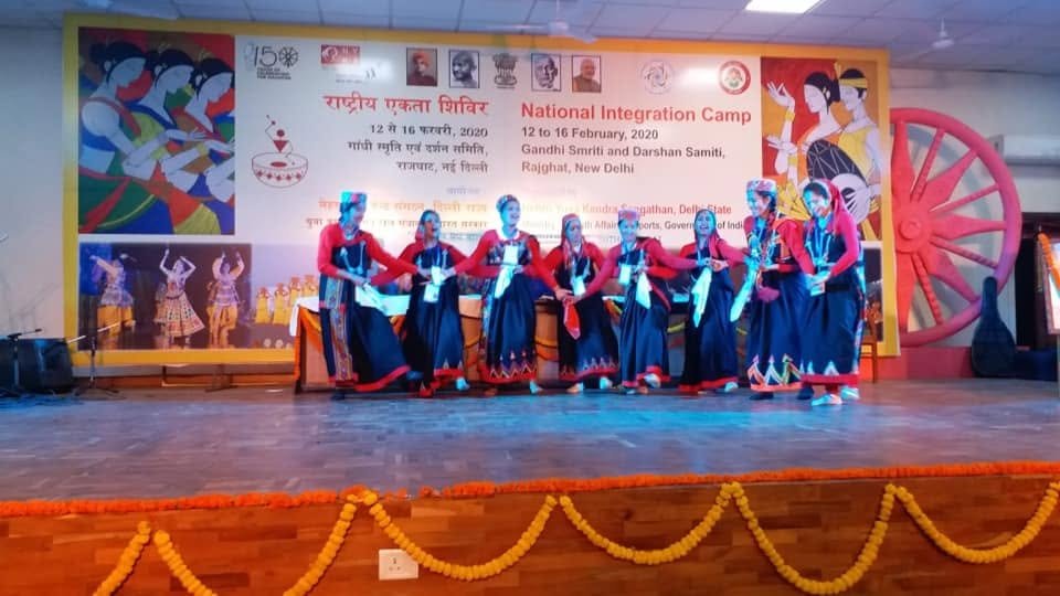 National Integration Camp performance